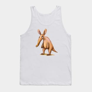 Cute Aardvark Drawing Tank Top